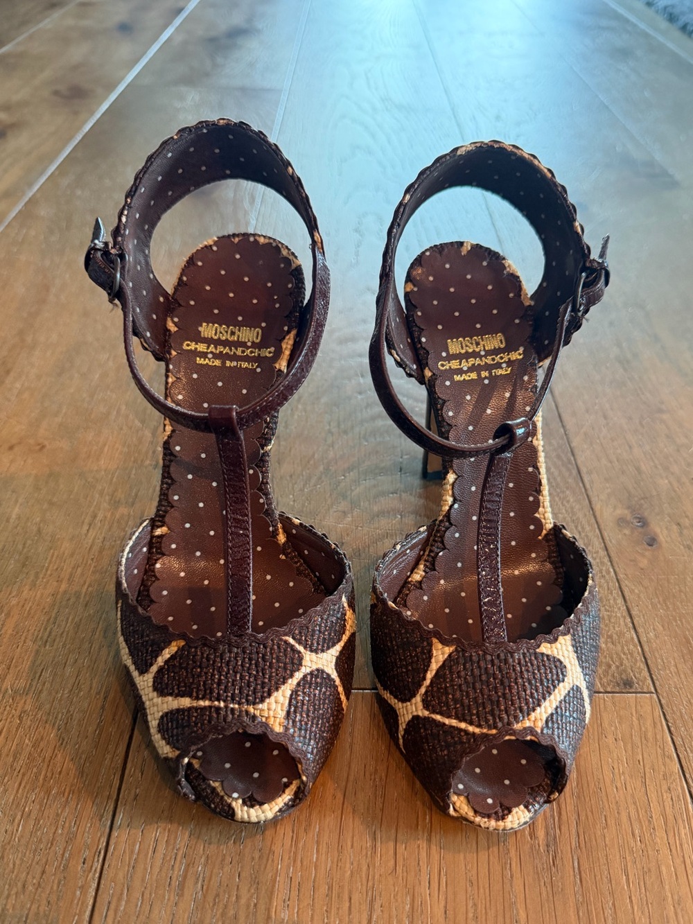 Dolce and Gabanna T-Strap Heels